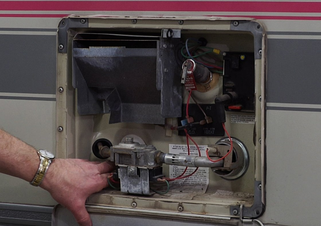 RV Water heater repair